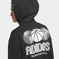 Men's adidas Originals World Wide Hoops Basketball Hoodie