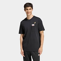 Men's adidas Mini Basketball Embroidery Graphic T-Shirt