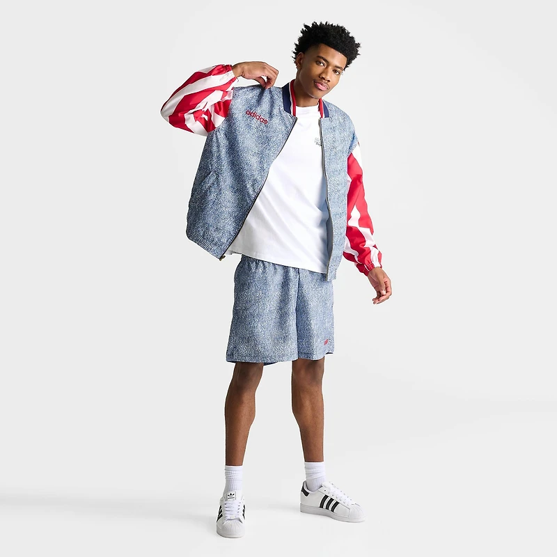Men's adidas Denim Graphic Track Top