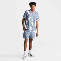 Men's adidas Denim Graphic Soccer Jersey