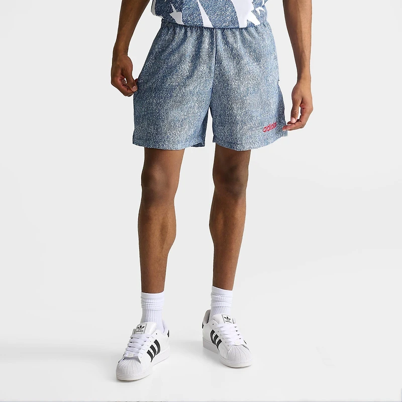 Men's adidas Denim Graphic Shorts