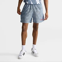 Men's adidas Denim Graphic Shorts