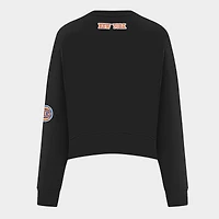 Women's Pro Standard New York Knicks NBA Classic Fleece Crewneck Sweatshirt