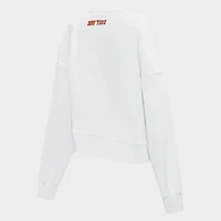 Women's Pro Standard New York Knicks NBA Classic Fleece Crewneck Sweatshirt