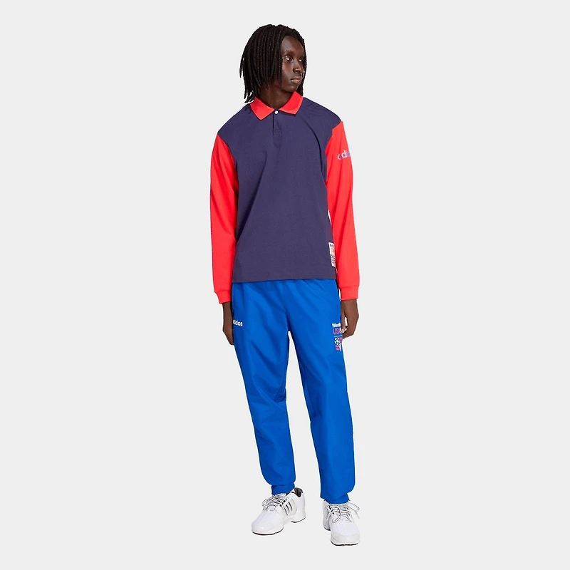 Men's adidas FIFA World Cup 94 Graphic Long-Sleeve Polo Shirt