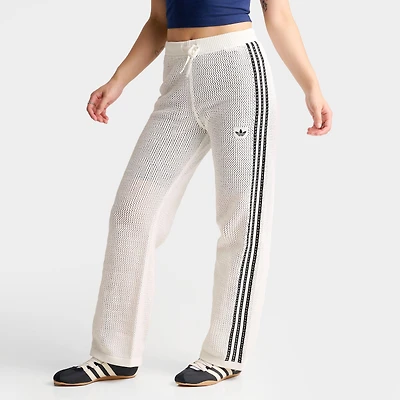 Women's adidas Originals Knitted Crochet Firebird Track Pants