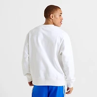 Men's adidas Originals Real Madrid LFSTLR French Terry Crewneck Sweatshirt