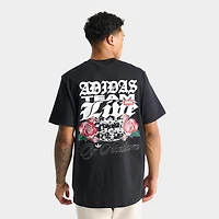 Men's adidas Roses Graphic T-Shirt