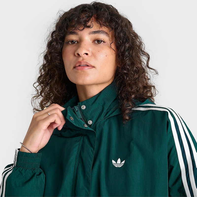 Women's adidas Originals adicolor 3-Stripes Woven Windbreaker Jacket