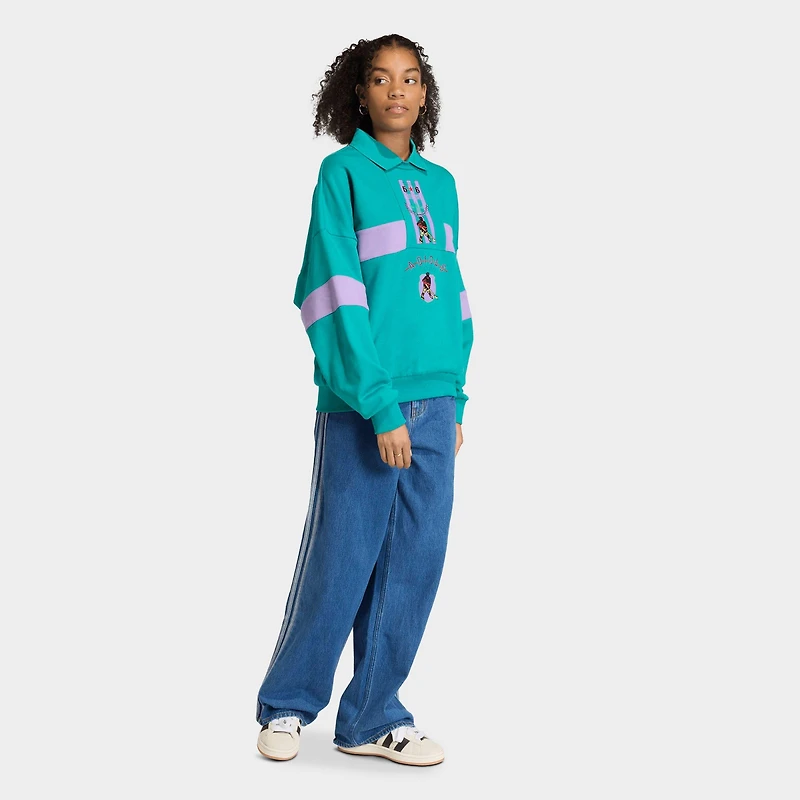 Women's adidas Originals For All Season Hockey Crewneck Sweatshirt