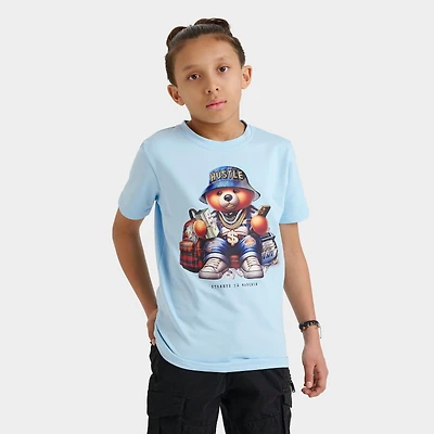 Big Kids' Streetz Iz Watchin Hustle Bear T-Shirt