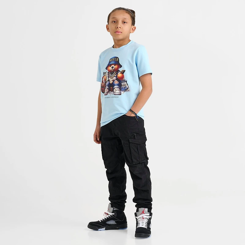 Big Kids' Streetz Iz Watchin Hustle Bear T-Shirt