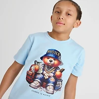 Big Kids' Streetz Iz Watchin Hustle Bear T-Shirt