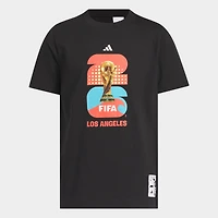 Big Kids' adidas FIFA World Cup 26 Host City Los Angeles Graphic Soccer T-Shirt