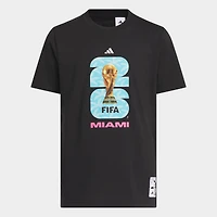 Big Kids' adidas FIFA World Cup 26 Host City Miami Graphic Soccer T-Shirt