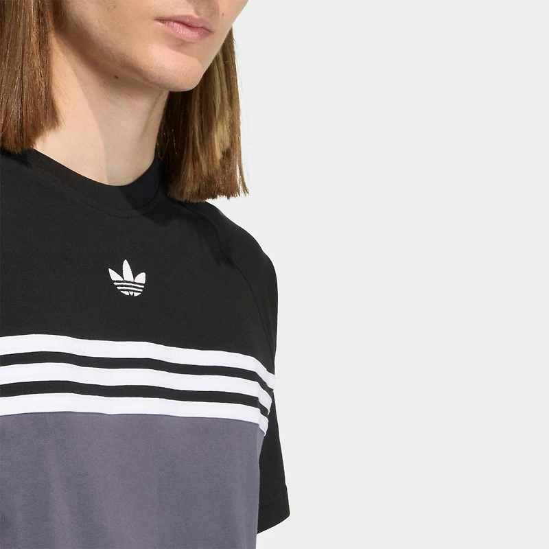 Men's adidas Originals Chest Stripes T-Shirt