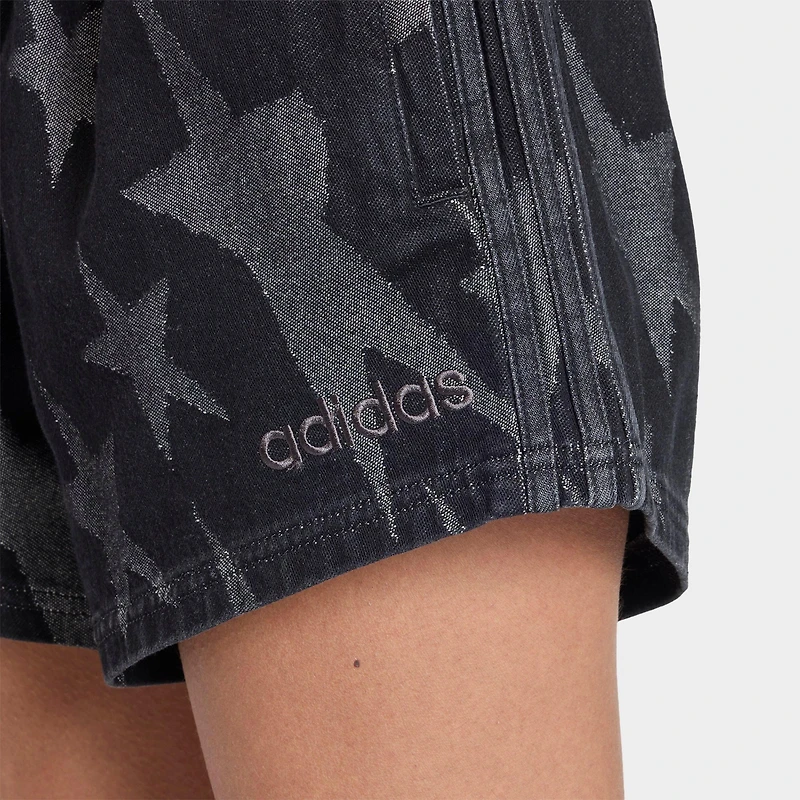 Women's adidas Originals Denim Graphic Shorts