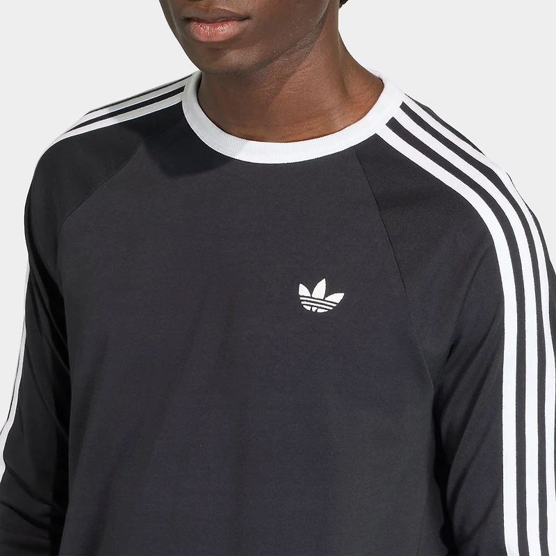 Men's adidas Originals 3-Stripes Long-Sleeve T-Shirt