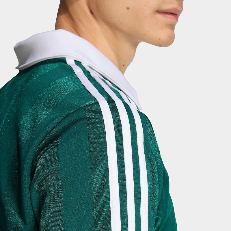 Men's adidas Originals Archive Collar Engineered Lifestyle Soccer Jersey