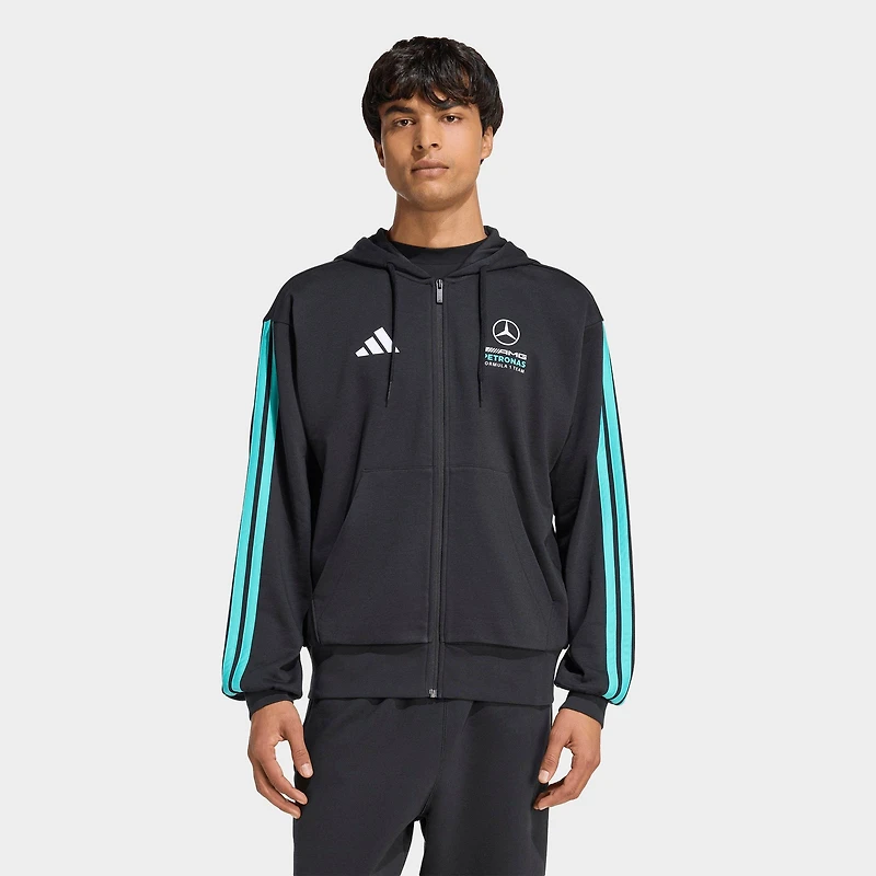 Men's adidas Mercedes-AMG Petronas F1 Team DNA Full-Zip Hoodie