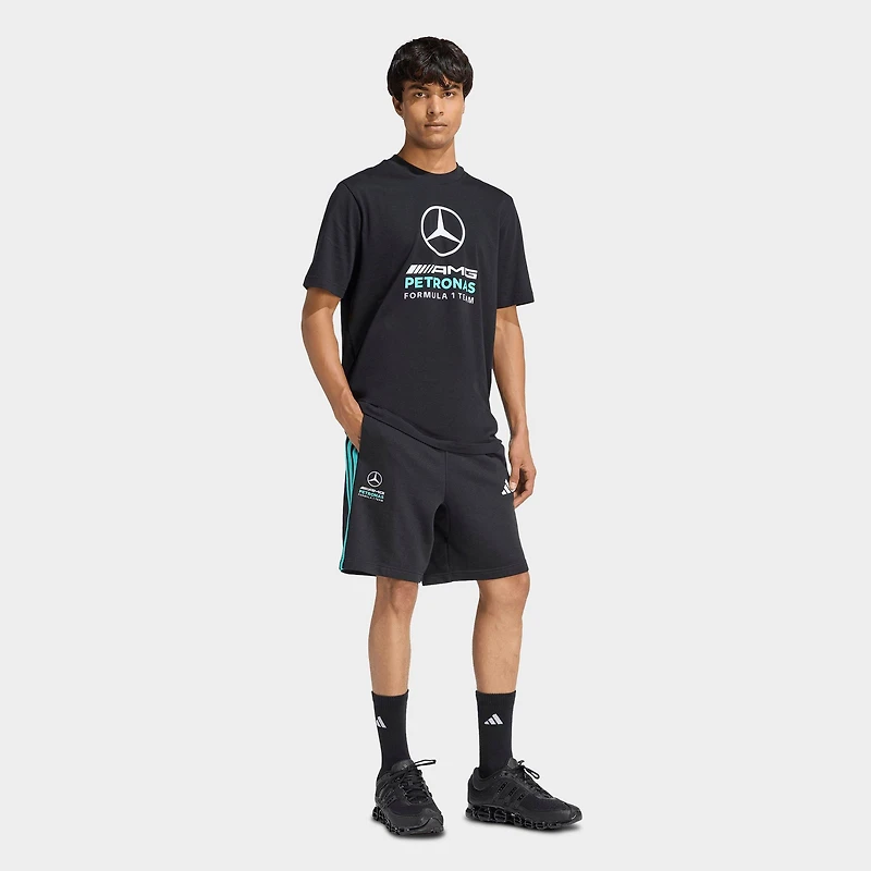 Men's adidas Mercedes-AMG Petronas F1 Team DNA 9" French Terry Shorts