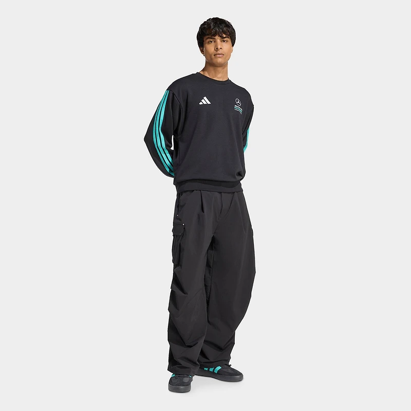 Men's adidas Mercedes-AMG Petronas F1 Team DNA Crewneck Sweatshirt