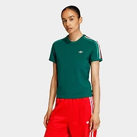 Women's adidas Originals 3-Stripes Slim T-Shirt