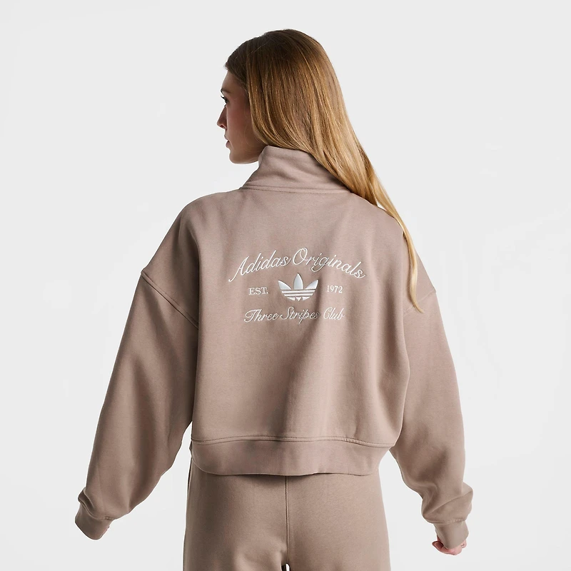 Women's adidas Originals Cropped Full-Zip Jacket