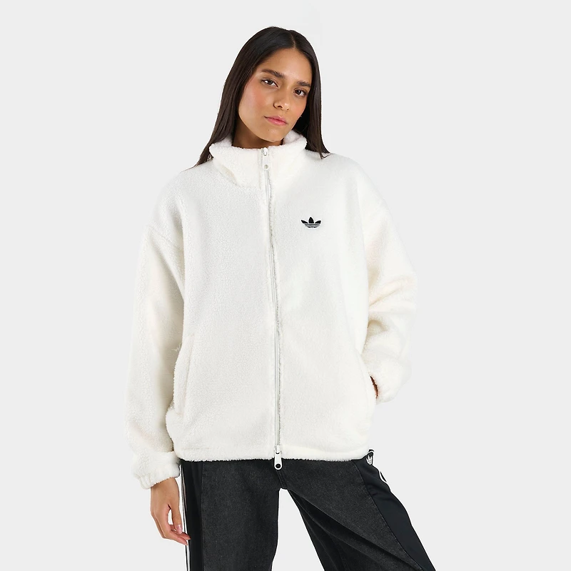 Women's adidas Originals Full-Zip Teddy Jacket
