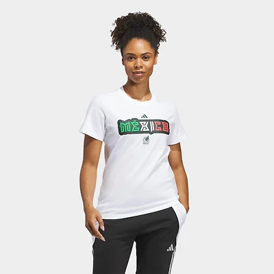Women's adidas World Cup 2026 Mexico Home Graphic T-Shirt
