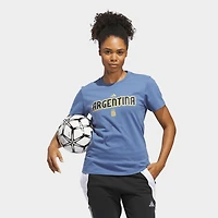 Women's adidas FIFA World Cup 2026 Argentina Home Graphic T-Shirt