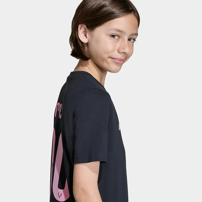 Big Kids' adidas Messi Name and Number T-Shirt