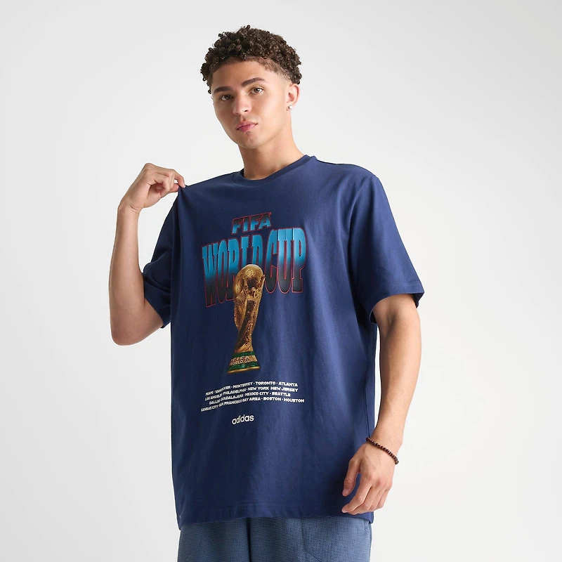 Men's adidas FIFA World Cup 26 Tour Trophy Graphic T-Shirt