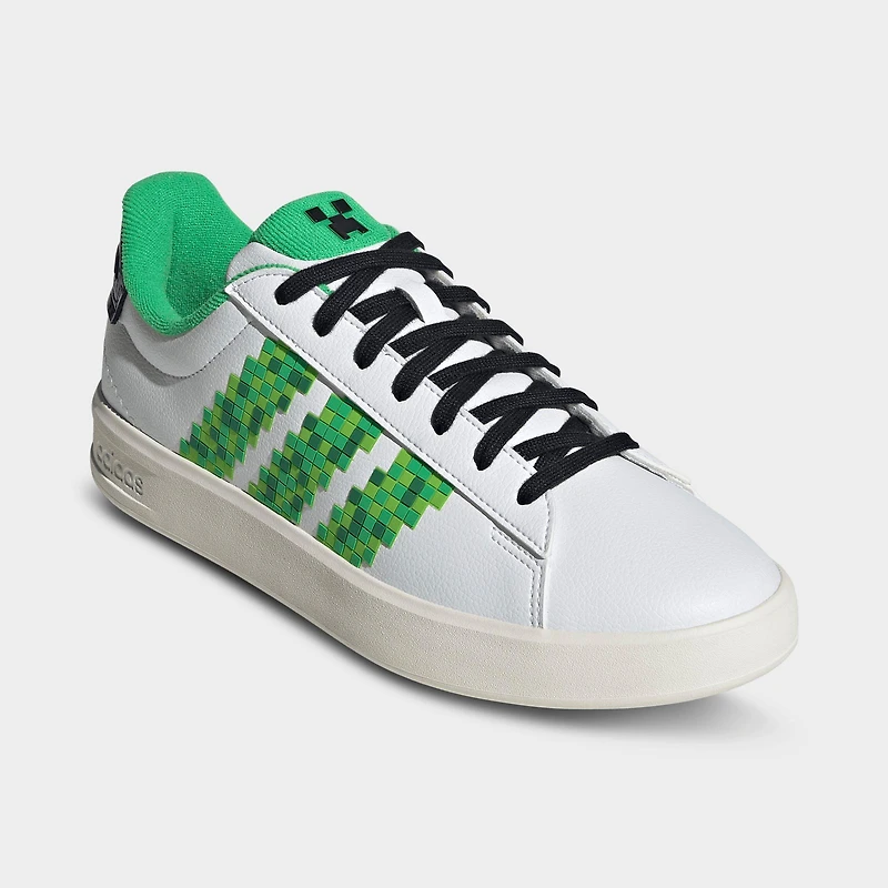 Men's adidas x Minecraft Grand Court 3.0 Casual Shoes