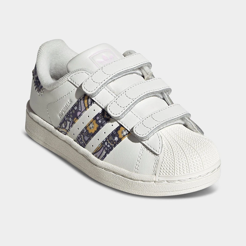 Girls' Little Kids' adidas Originals x Liberty London Superstar II Casual Shoes