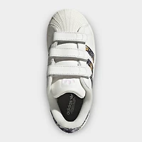 Girls' Little Kids' adidas Originals x Liberty London Superstar II Casual Shoes