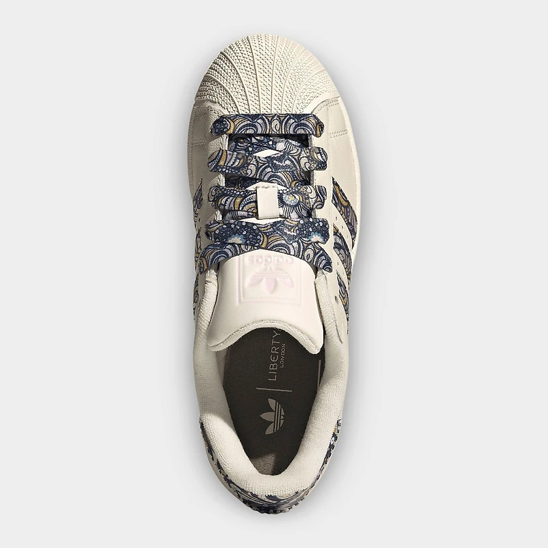 Girls' Big Kids' adidas Originals x Liberty London Superstar II Casual Shoes