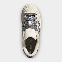 Girls' Big Kids' adidas Originals x Liberty London Superstar II Casual Shoes
