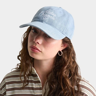 Women's adidas Originals Heritage Denim Relaxed Strapback Hat