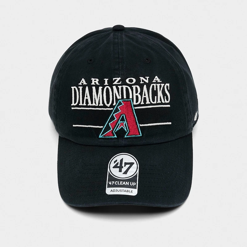 '47 Arizona Diamondbacks MLB Team Name & Logo Clean Up Strapback Hat