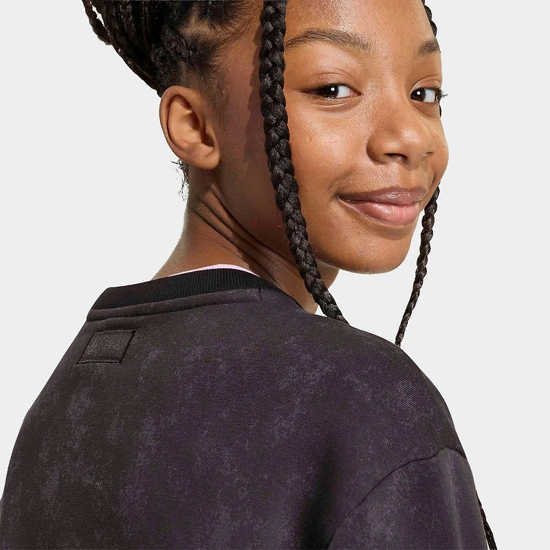 Girls' Big Kids' adidas Originals x Disney Villains Loose Washed Sweatshirt