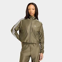 Women's adidas Originals Firebird Pinstripe Full-Zip Track Top