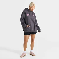 Women's adidas Originals Bubble Heart Oversized Pullover Hoodie
