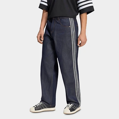 Men's adidas Originals Firebird Adicolor Mid-Rise Straight Denim Jeans