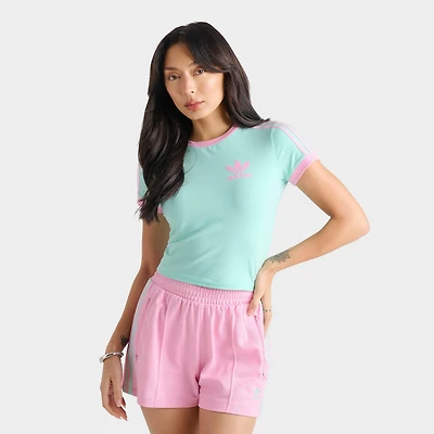 Women's adidas Originals adicolor 3-Stripes Baby T-Shirt