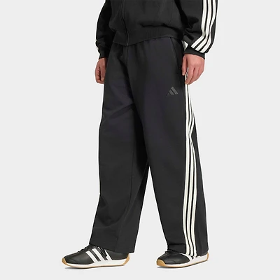 Men's adidas KIT 3-Stripes Wide French Terry Pants