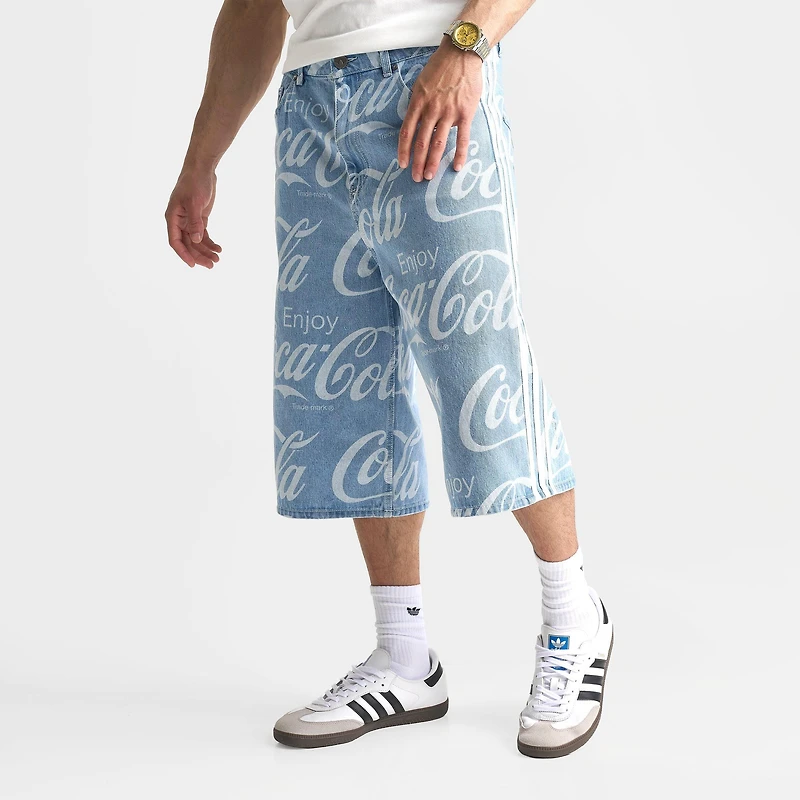 Men's adidas Originals x Coca-Cola Loose Denim Shorts