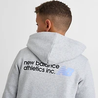 Big Kids' New Balance Athletics Flying NB Fleece Pullover Hoodie