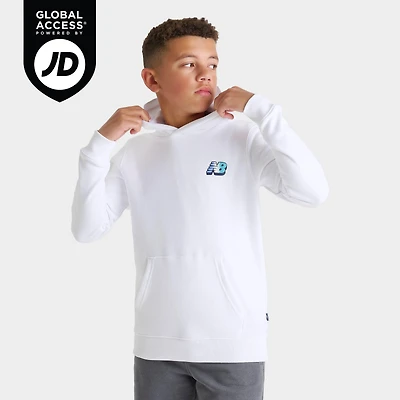 Big Kids' New Balance Flying NB Bubble Fleece Pullover Hoodie