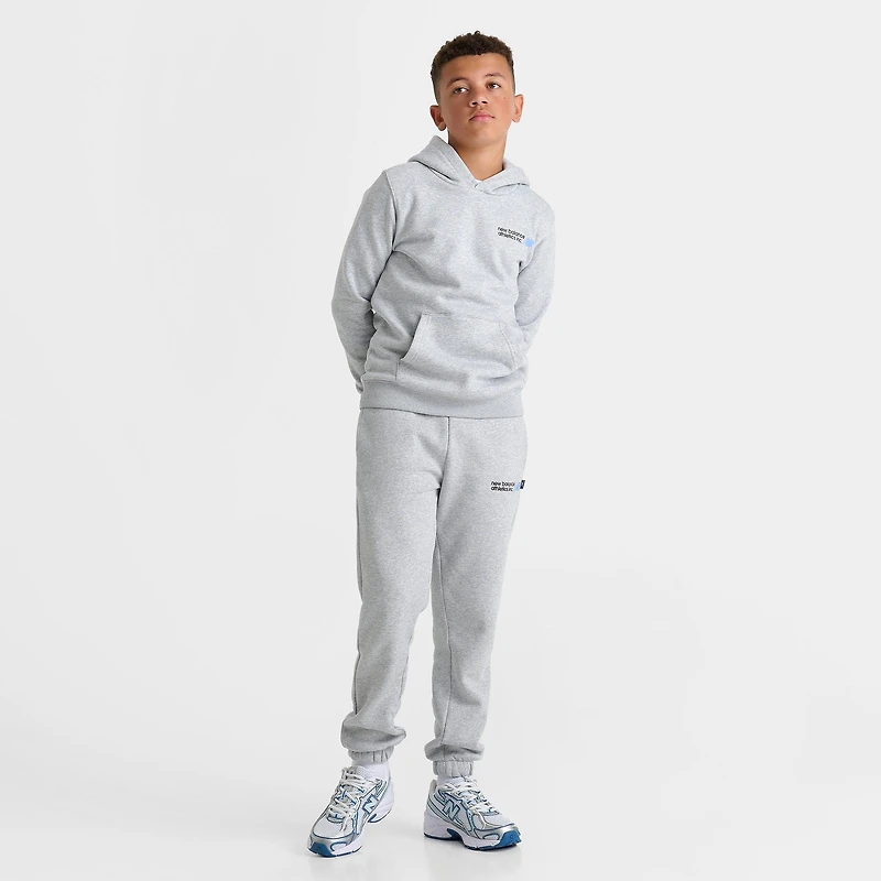 Big Kids' New Balance Linear Logo Jogger Pants